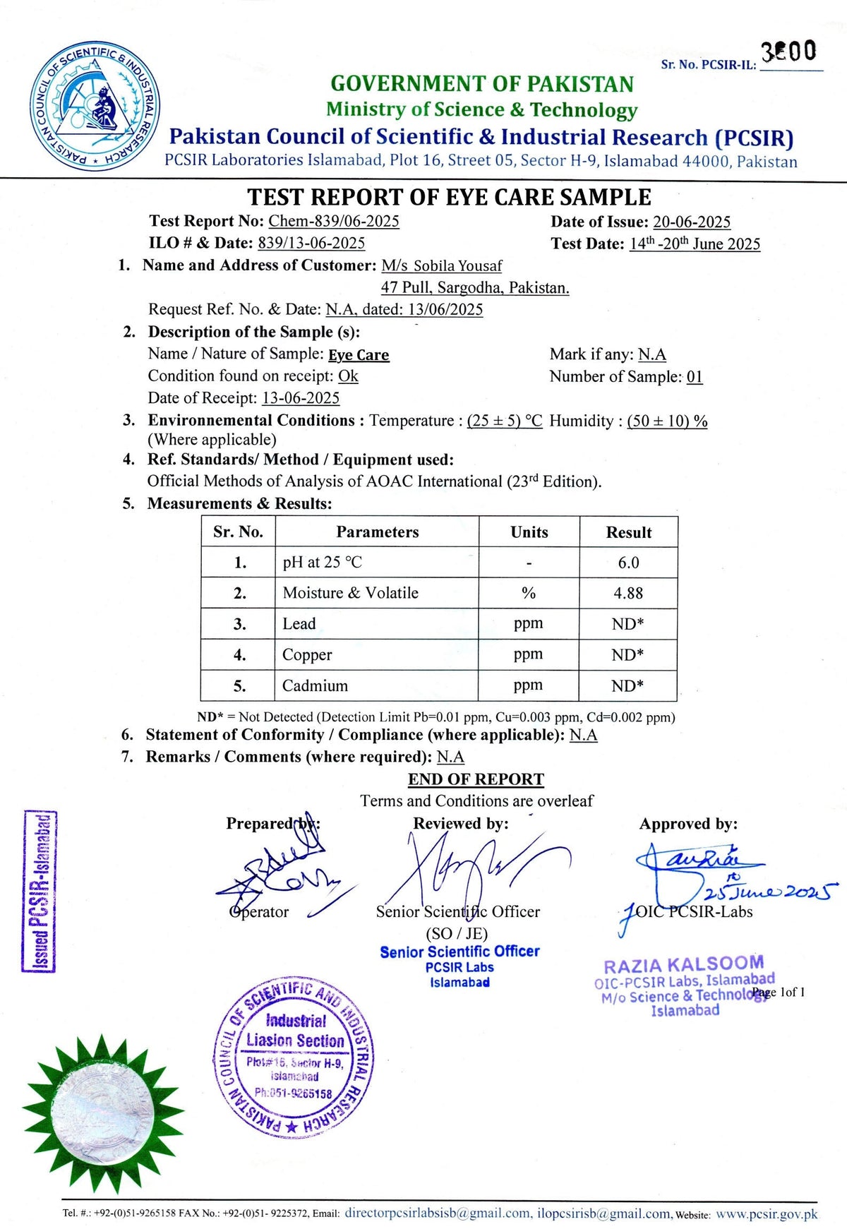 Royal Eye Care - Herbal Support For Clear, Healthy Eyesight